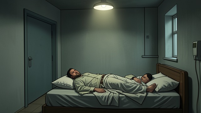 The Cell’s Final Night from "The Collini Case". The Cell’s Final Night Death in custody Collini dies by suicide in his cell before the hearing resumes.