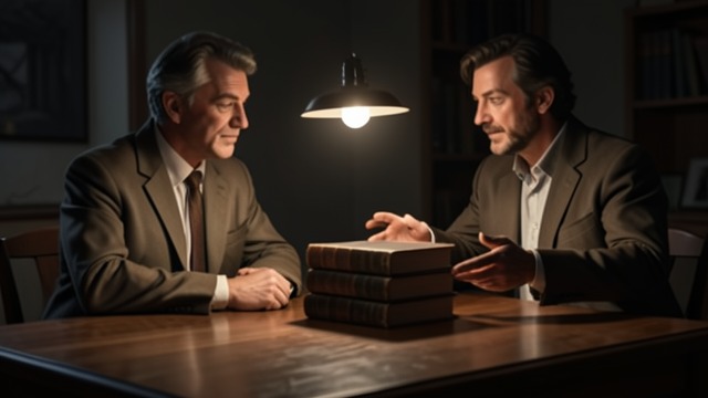 Respect After Defeat from "The Collini Case". Respect After Defeat A candid acknowledgment Mattinger congratulates Leinen for defeating his argument and asks how he anticipated the expert witness.