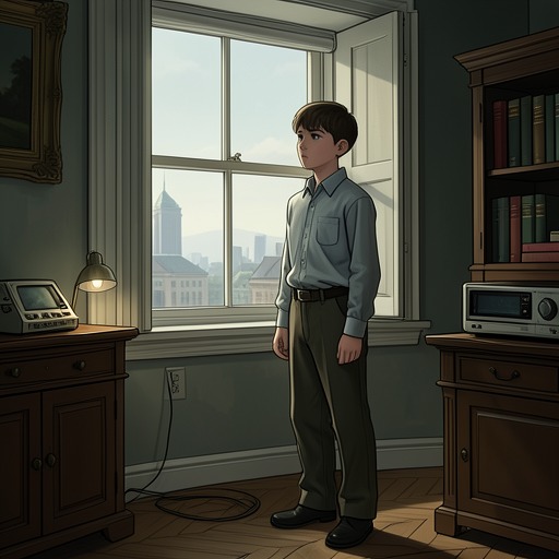 A Childhood Shattered from "The Collini Case". The loss of Philipp and his parents breaks Leinen’s sheltered adolescence and shapes his later attachments and sense of self.