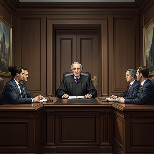 The Finality of the Trial from "The Collini Case". The courtroom’s search for a verdict ends abruptly, leaving the legal case closed while its historical and personal questions remain open.