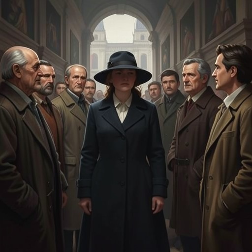 Johanna Between Grief and Loyalty from "The Collini Case". Johanna Meyer’s grief becomes entangled with Leinen’s defense of the man who killed her grandfather and with the history exposed at trial.