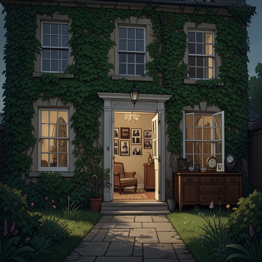 The Lost World of Rossthal from "The Collini Case". The Rossthal family home begins as a refuge of childhood and becomes a storehouse of memories that cannot survive the trial unchanged.