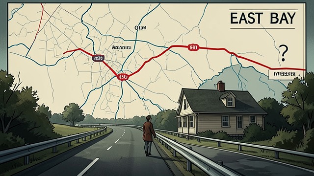 The Commuter Hypothesis from "I'll Be Gone in the Dark". The Commuter Hypothesis A Changed Geography In the East Bay, attacks appeared to follow a different spatial pattern from the Sacramento cluster.