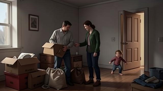 A Family Preparing to Move from "I'll Be Gone in the Dark". A Household in Transition The Nearly Empty House Kathy and David were preparing to move out of their home when the attacker entered during their last hours…