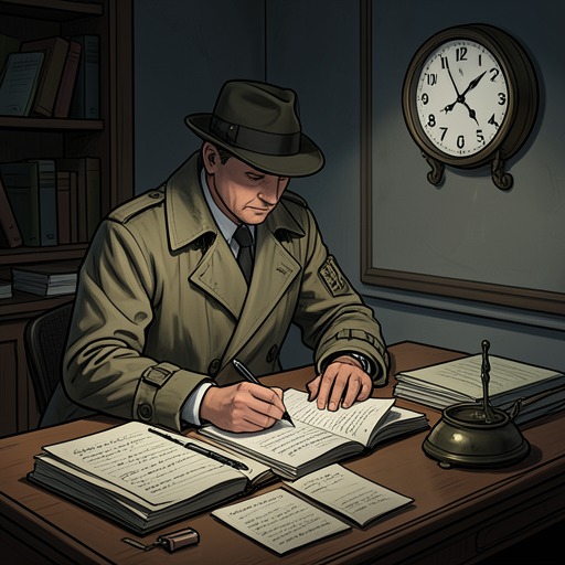 The Investigator’s Private Battle from "I'll Be Gone in the Dark". This flow traces how investigators and Michelle McNamara struggle to sustain the hunt without letting uncertainty, exhaustion, and attachment to a solution…