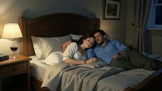 A Night Together from "The Girl on the Train". Grief Becomes Desire Shared vulnerability Scott invites Rachel over after Libby’s remains are found.