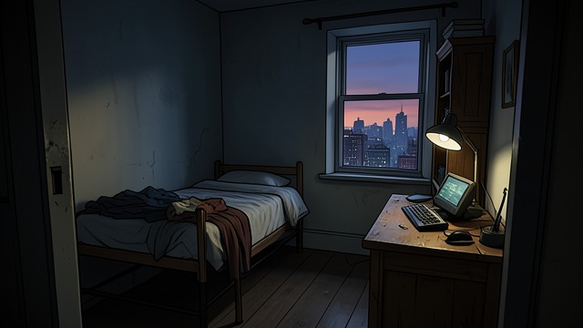 A Temporary Room from "The Girl on the Train". Lodging in Ashbury A last resort After her marriage ends, Rachel moves into Cathy’s spare room, expecting to stay only a few months.