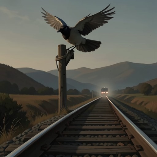 The Motif of Trains and Omens from "The Girl on the Train". This thread traces the railway and magpie rhyme as recurring signs of passage, danger, and the limits of foreknowledge.