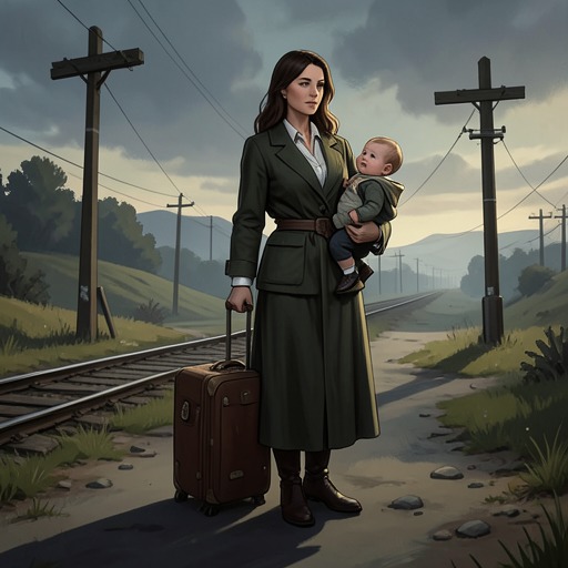 Megan’s Path from Restlessness to Flight from "The Girl on the Train". This thread follows Megan’s repeated search for escape and the moment her pregnancy makes her choose a different future.