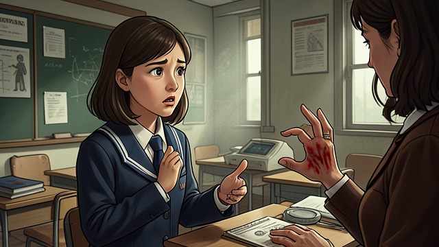 A Code of Exaggeration from "Matilda". Making Cruelty Unbelievable Matilda tells Lavender that Miss Trunchbull’s outrageous violence may sound too implausible for parents to believe.