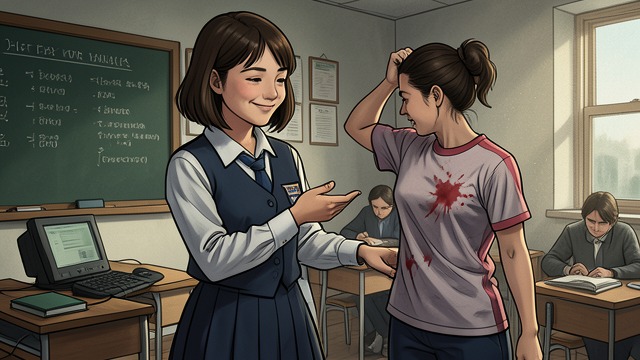 Itch Powder in the Uniforms from "Matilda". A Hidden Retaliation Hortensia describes scattering strong itch powder through Miss Trunchbull’s gym clothes.