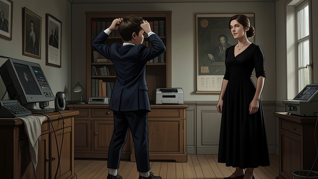 Robert Lifted by His Hair from "Matilda". Arithmetic Enforced by Pain After Robert gives a wrong multiplication answer, Miss Trunchbull lifts him by his curls and demands the correct one.