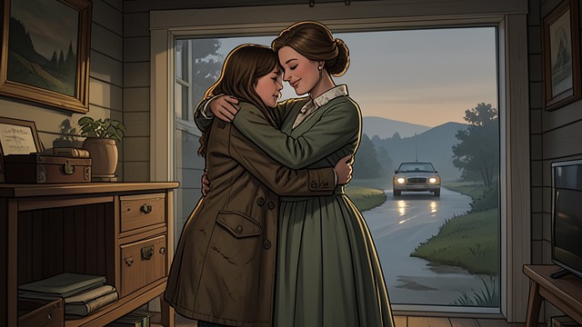 A Home Offered and Accepted from "Matilda". Affection Becomes Kinship Matilda asks to live with Miss Honey, who welcomes the possibility and promises to care for her.