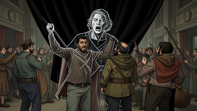 The Abuser Overthrown from "Matilda". Justice Reverses Authority Matilda makes chalk write in Marcus’s name, demanding that Miss Trunchbull return what she took from Miss Honey.