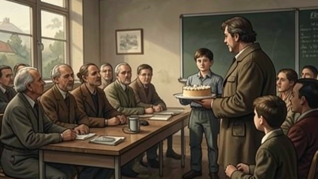 Bruce's Audience from "Matilda". Attention Becomes Encouragement The school watches Bruce Bogtrotter resist Miss Trunchbull’s humiliation by finishing the cake.