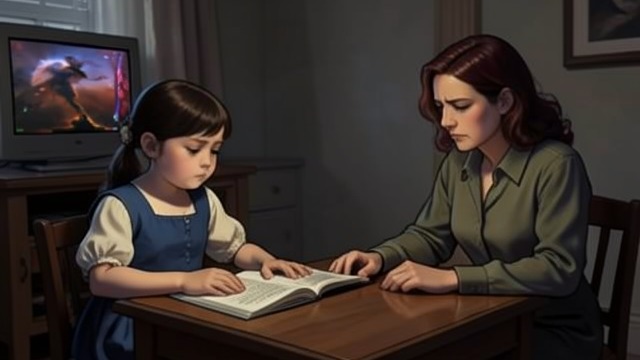 Parents Refuse to Celebrate from "Matilda". Achievement Meets Indifference Matilda’s parents hear that she reads adult books and performs difficult calculations but remain unimpressed.