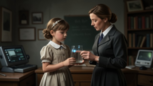 A Secret Shared from "Matilda". Trust After the Impossible Matilda confides in Miss Honey that she moved the glass with her eyes.