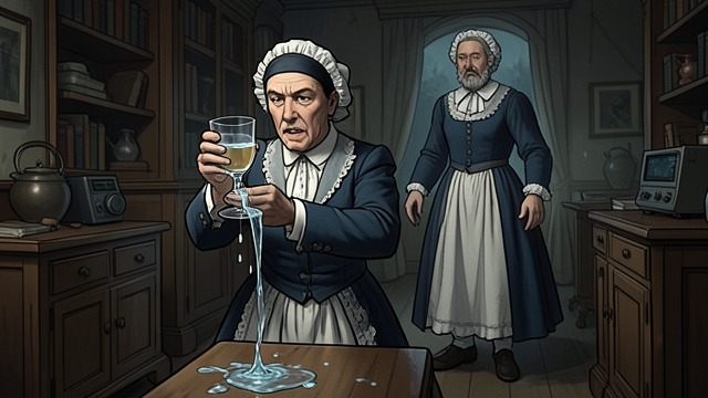 The First Reversal from "Matilda". The Accused Acts Matilda uses telekinesis to spill the glass over Miss Trunchbull, though she does not yet understand the ability.