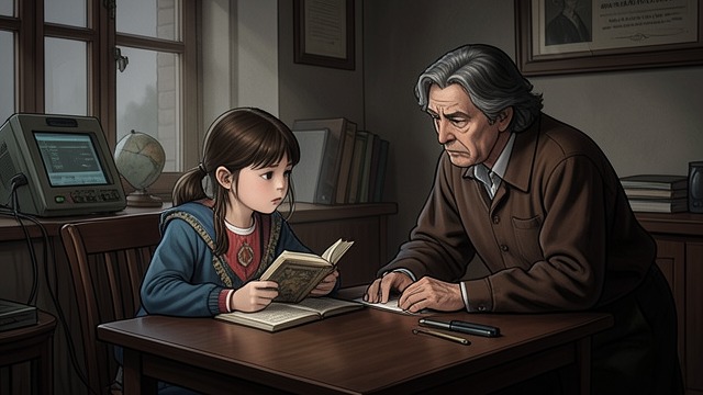 A Child Is Taken Seriously from "Matilda". Respect at First Meeting Miss Honey asks Matilda questions about reading and mathematics and listens to her answers carefully.