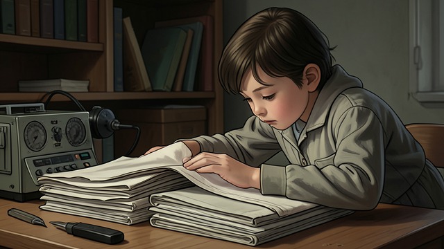 Reading by Herself from "Matilda". Print Becomes Accessible Matilda teaches herself to read by studying newspapers and magazines left around the house.