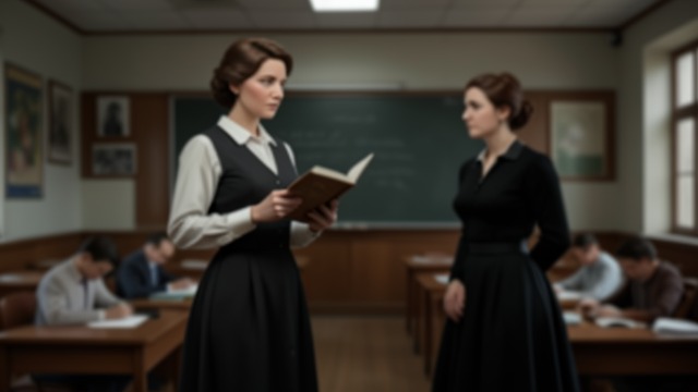 Advocacy Against the Rules from "Matilda". A Teacher's Effort Miss Honey asks Miss Trunchbull to move Matilda into an older class.