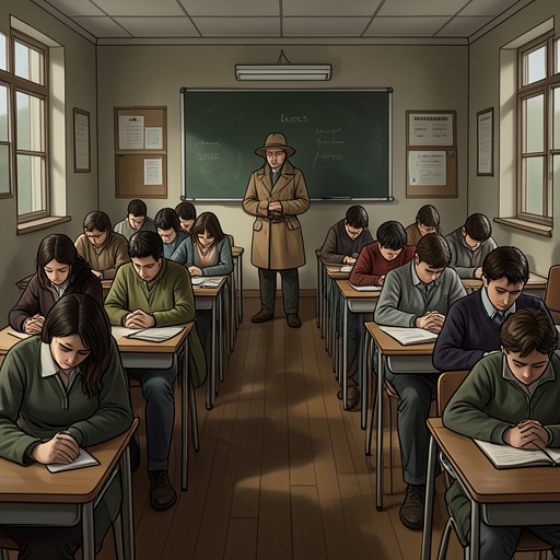 The Classroom Violence Pattern from "Matilda". This subplot follows the school’s routine humiliations and punishments to show how Miss Trunchbull turns teaching into a contest of intimidation.