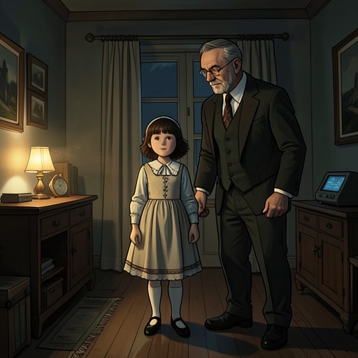Matilda and Her Father from "Matilda". This relationship flow traces the widening gulf between Matilda Wormwood and Mr. Wormwood as her moral judgment and independence clash with his authority.