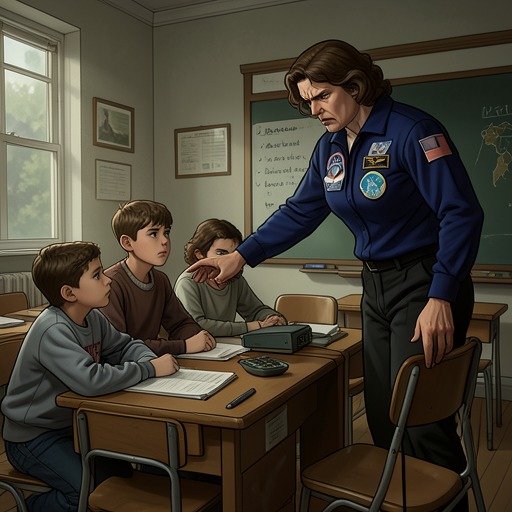 The Classroom Revolution from "Matilda". This flow follows Matilda Wormwood’s growing resistance to Miss Trunchbull and the school’s transformation after the headmistress disappears.