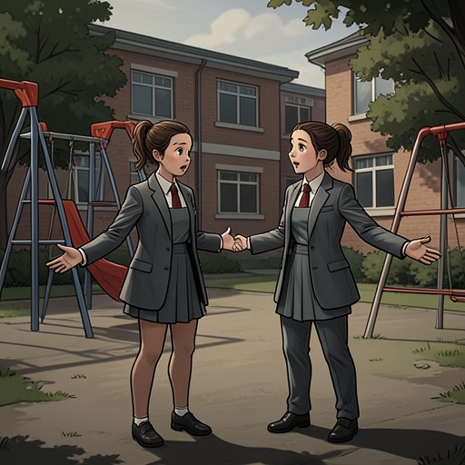 Matilda and Lavender from "Matilda". This relationship flow follows the friendship between Matilda Wormwood and Lavender as shared curiosity, daring, and danger bring them together.