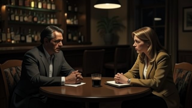 A Shared Story of Loss from "In the Woods". Familiar Grief A Personal Disclosure When Rosalind and Jessica meet Rob in a hotel bar, Rosalind says Jessica has something important to tell him.