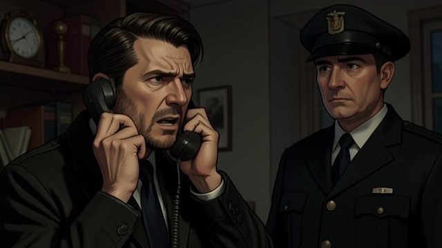 A Political Voice on Tape from "In the Woods". A Political Voice on Tape The overheard call A court-authorized phone tap records Terry Andrews arguing with an unnamed associate about money, failed promises…