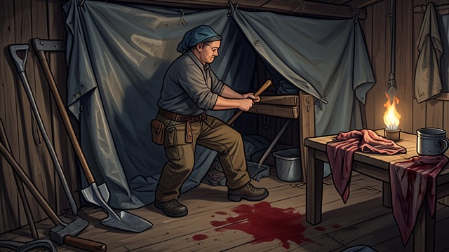 The Missing Trowel from "In the Woods". The Missing Trowel An overlooked object After the larger search has stalled, Rob Ryan learns that Sean Callaghan left a distinctive trowel in the finds shed…