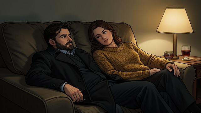 One Night Beyond Friendship from "In the Woods". A Boundary Crossed A Night of Distress After Rob returns from the wood shaken and exhausted, Cassie feeds him, gives him brandy, and stays beside him while he…