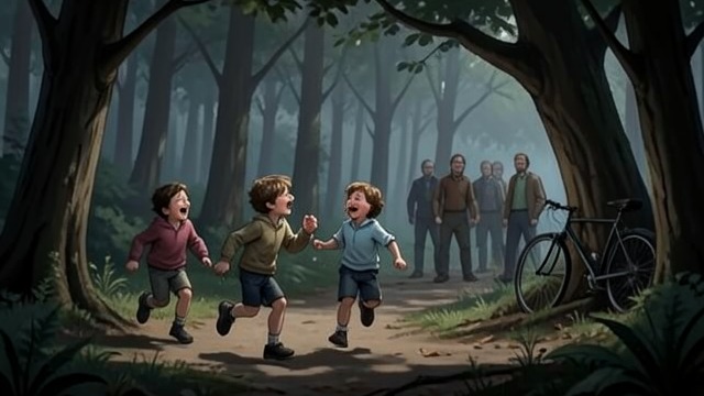 The Three Children from "In the Woods". The Three Children A shared world In the summer before their disappearance, Adam Ryan, Peter Savage, and Germaine Rowan—known to their friends as Jamie—spend…