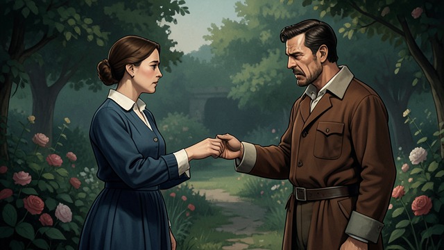 A Romantic Boundary Refused from "In the Woods". A Hand Withdrawn Rosalind’s Invitation During a private conversation in the castle gardens, Rosalind tells Rob about her ambitions to study music and her…