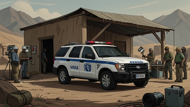 The Site Becomes Evidence from "In the Woods". A Dig Turned Crime Scene Investigation interrupts the work When the detectives return to search the excavation, Mark objects that police attention is…