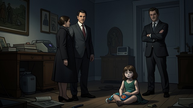 The Family Behind the Case from "In the Woods". The Family Behind the Case A household in shock Rob Ryan and Cassie Maddox tell Jonathan Devlin and Margaret Devlin that their daughter has been found dead.