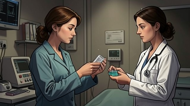 A Diaphragm Afterward from "Happening". A Diaphragm Afterward Contraceptive Advice After recovery, Doctor N gives Annie Duchesne a diaphragm and sperm jelly.