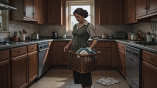 Anticipating Her Mother from "Happening". Anticipating Her Mother Shame Before Disclosure Annie Duchesne fears her mother will notice her missed period through the laundry.