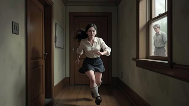 Racing Back from "Happening". Racing Back Leaving the Room Annie Duchesne rushes from the screening to the dormitory as the pain intensifies.
