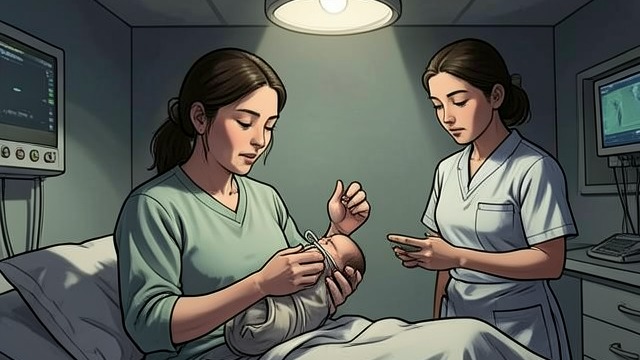 Labor and Expulsion from "Happening". Labor and Expulsion A Sudden Recognition When the contractions intensify, Annie Duchesne experiences the expulsion as a birth.