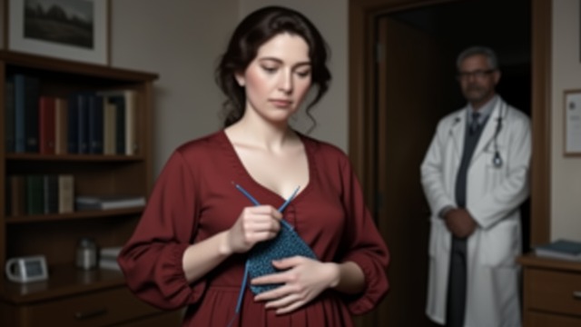 Self-Induced Attempt from "Happening". Self-Induced Attempt No Safe Alternative With help still uncertain, Annie Duchesne uses blue knitting needles in an attempt to cause an abortion.