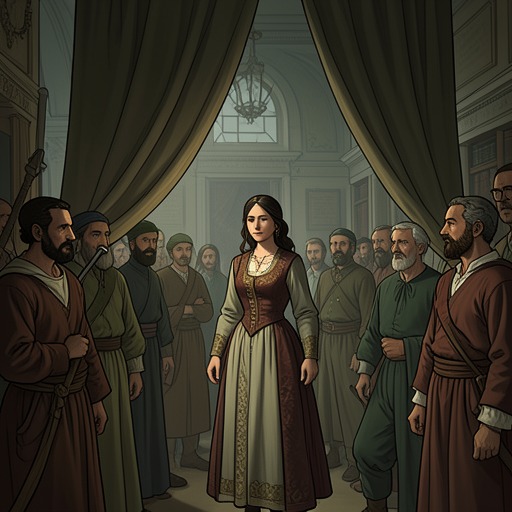 The Shame of Public Judgment from "Happening". This conflict flow traces the scrutiny, shame, and class judgment Annie Duchesne encounters before and after the abortion.