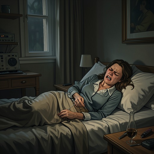 The Failed Self-Induced Attempt from "Happening". This focused character flow traces Annie Duchesne’s attempt to act on her own body and the consequences of discovering her limits.