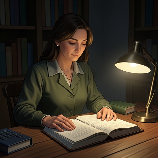 The Diary as Evidence from "Happening". This flow follows how Annie Duchesne’s diary records immediate fear and later becomes a scaffold for reconstructing the past.
