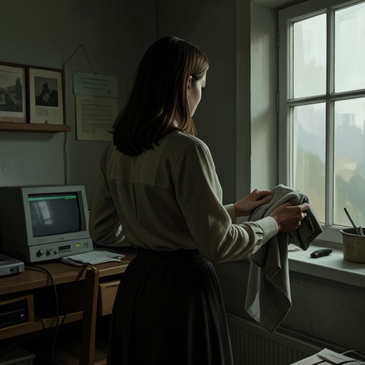 A Mother’s Hidden World from "Happening". This relationship thread traces Annie Duchesne’s concealment from her mother and the symbolic separation created by abortion.