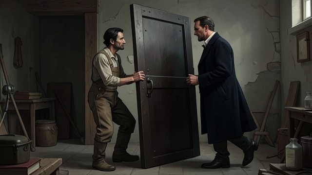 The Rescue Witnessed from "Around the World in Eighty Days". The Rescue Witnessed A different image of Fogg Fix sees Fogg risk his fortune and life to retrieve Passepartout.