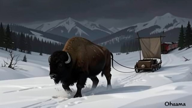 Mechanical Limits in America from "Around the World in Eighty Days". Mechanical Limits in America Railways meet nature Bison, snow, and a damaged bridge interrupt the Pacific Railroad.