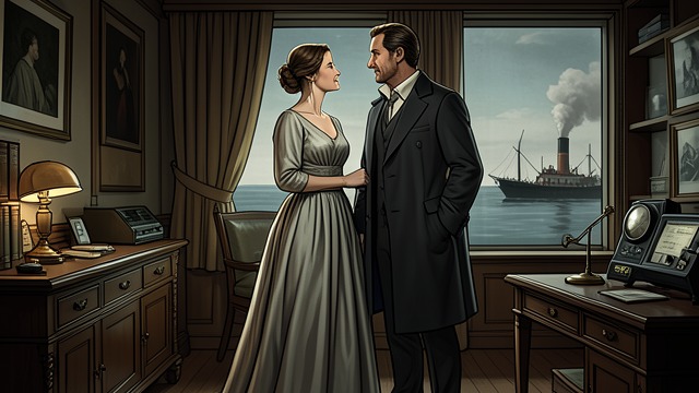 A Safe Passage West from "Around the World in Eighty Days". A Safe Passage West Protection arranged Fogg offers to escort Aouda to Hong Kong, where she hopes to find a relative.