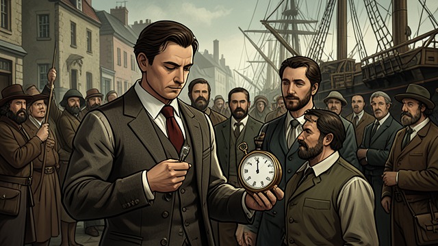 The Watch and the Meridian from "Around the World in Eighty Days". The Watch and the Meridian A comic certainty Passepartout’s family watch appears to agree with the ship’s chronometers after the party crosses the 180th…